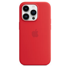iPhone 14 Pro Silicone Case with MagSafe - (PRODUCT)RED hind ja info | Telefonide kaitsekaaned ja -ümbrised | hansapost.ee