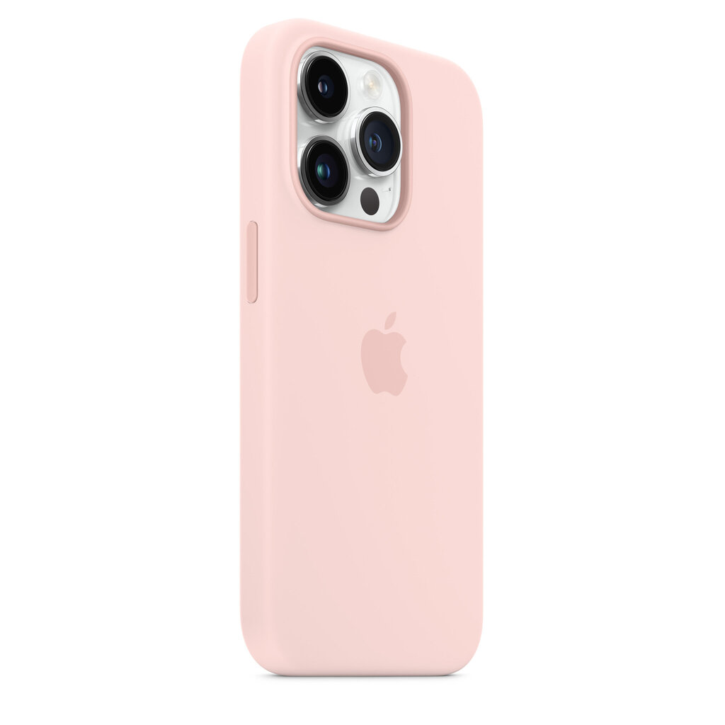 iPhone 14 Pro Silicone Case with MagSafe - Chalk Pink цена и информация | Telefonide kaitsekaaned ja -ümbrised | hansapost.ee