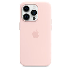 iPhone 14 Pro Silicone Case with MagSafe - Chalk Pink hind ja info | Telefonide kaitsekaaned ja -ümbrised | hansapost.ee