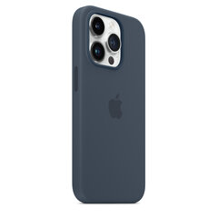 iPhone 14 Pro Max Silicone Case with MagSafe - Storm Blue цена и информация | Чехлы для телефонов | hansapost.ee