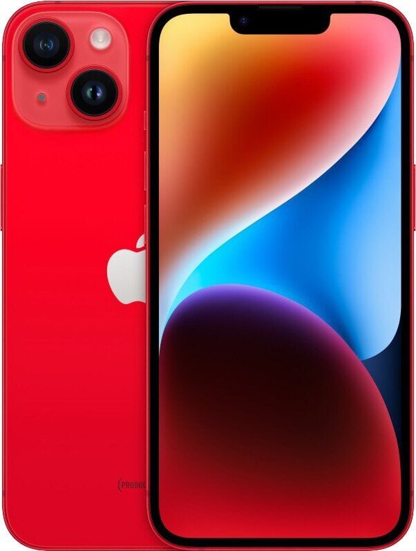Apple iPhone 14 128GB (PRODUCT)RED MPVA3PX/A hind ja info | Telefonid | hansapost.ee