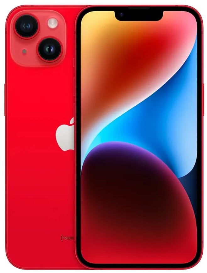 Apple iPhone 14 256GB (PRODUCT)RED MPWH3PX/A цена и информация | Telefonid | hansapost.ee