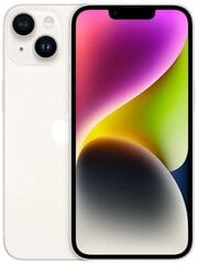 Apple iPhone 14 512GB Starlight MPX33PX/A цена и информация | Мобильные телефоны | hansapost.ee