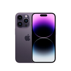 Apple iPhone 14 Pro 128GB Deep Purple MQ0G3PX/A цена и информация | Мобильные телефоны | hansapost.ee