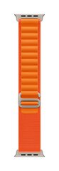 49mm Orange Alpine Loop - Small - MQDY3ZM/A цена и информация | Аксессуары для смарт-часов и браслетов | hansapost.ee