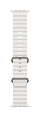 49mm White Ocean Band - MQE93ZM/A цена и информация | Apple Умные часы и браслеты | hansapost.ee