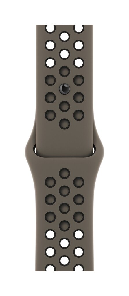 41mm Olive Grey/Black Nike Sport Band - MPGT3ZM/A hind ja info | Nutikellade aksessuaarid ja tarvikud | hansapost.ee