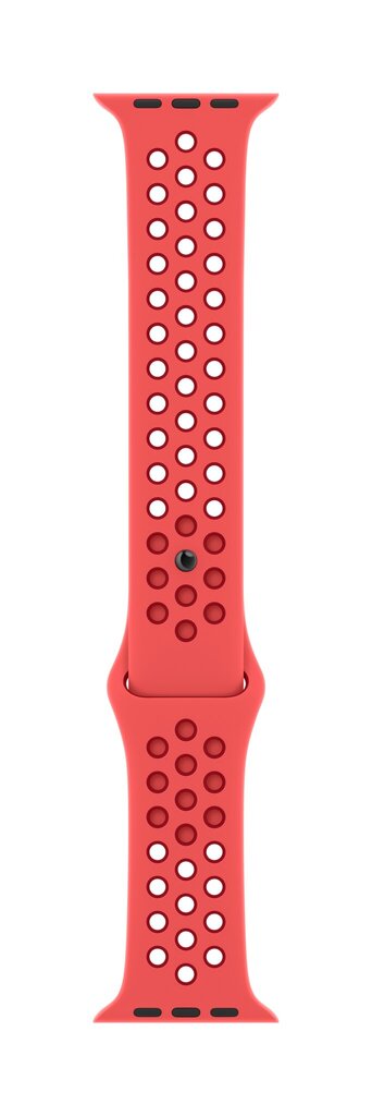 41mm Bright Crimson/Gym Red Nike Sport Band - MPGW3ZM/A цена и информация | Nutikellade aksessuaarid ja tarvikud | hansapost.ee