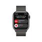 Apple Watch Series 8 GPS + Cellular 45mm Graphite Stainless Steel Case ,Graphite Milanese Loop MNKX3UL/A hind ja info | Nutikellad, laste nutikellad | hansapost.ee