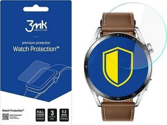 3MK FlexibleGlass Watch Protection Huawei Watch GT 3 46mm цена и информация | Nutikellade aksessuaarid ja tarvikud | hansapost.ee