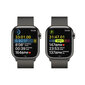 Apple Watch Series 8 GPS + Cellular 45mm Graphite Stainless Steel Case ,Graphite Milanese Loop MNKX3EL/A LV-EE hind ja info | Nutikellad, laste nutikellad | hansapost.ee
