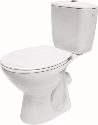 WC-pott Cersanit Compact 640 koos aeglaselt sulguva kaanega цена и информация | WС-potid | hansapost.ee
