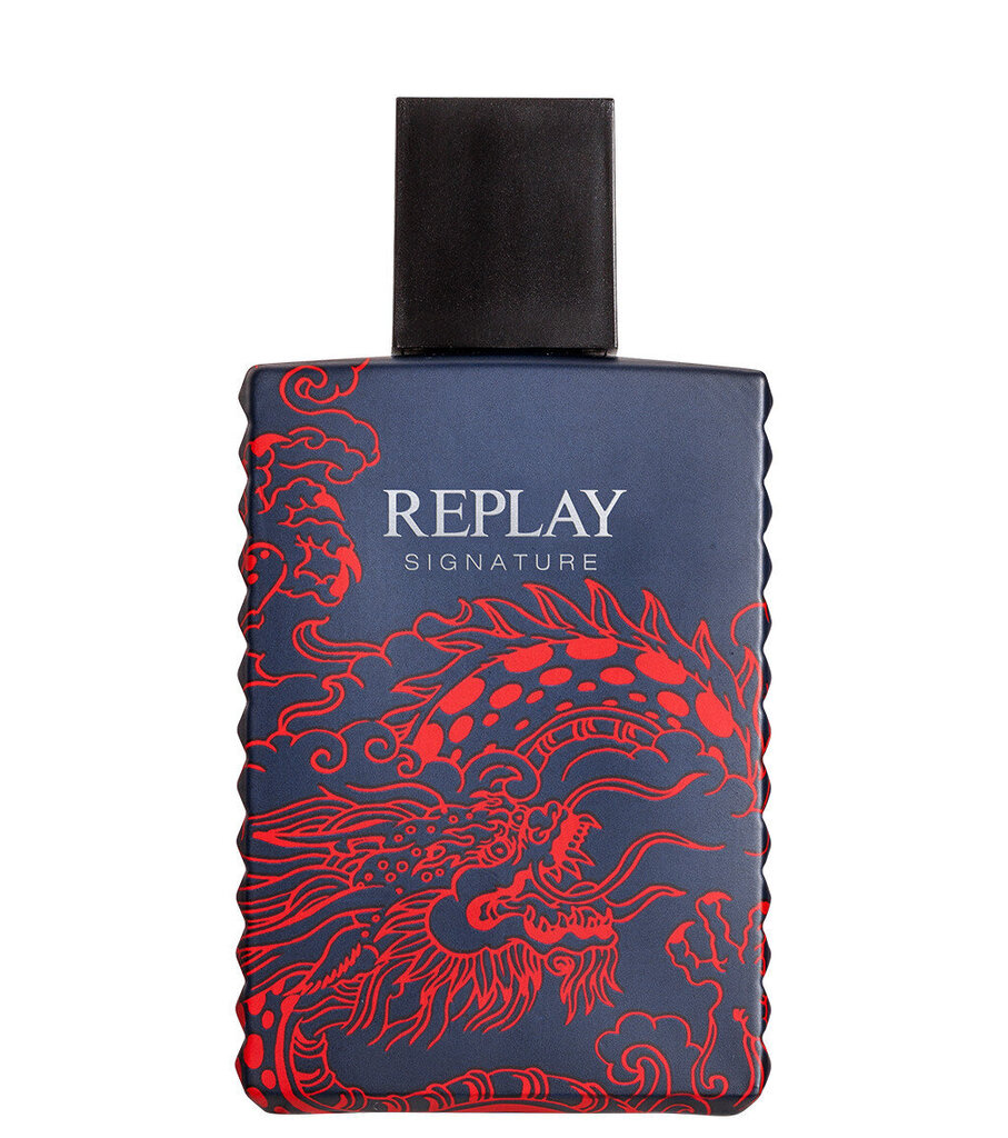 Tualettvesi Replay Signature Red Dragon EDT meestele 50 ml цена и информация | Parfüümid meestele | hansapost.ee