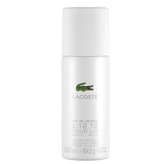 Ароматизированный спрей-дезодорант для мужчин Lacoste Eau de Lacoste L.12.12 Blanc 150 мл цена и информация | Парфюмированная косметика для мужчин | hansapost.ee