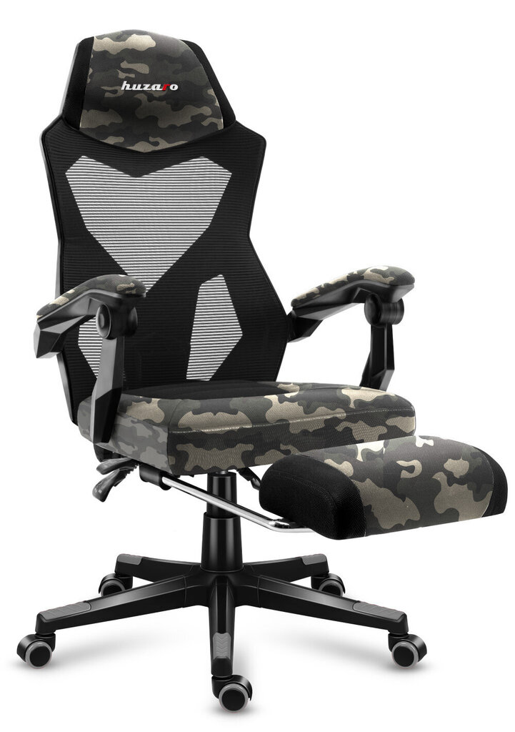 Mänguritool Huzaro Combat 3.0 Camo hind ja info | Kontoritoolid | hansapost.ee