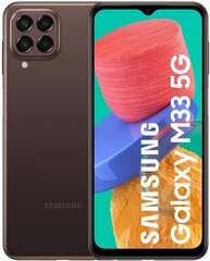 Samsung Galaxy M33 5G 6/128GB Dual SIM Brown цена и информация | Мобильные телефоны | hansapost.ee