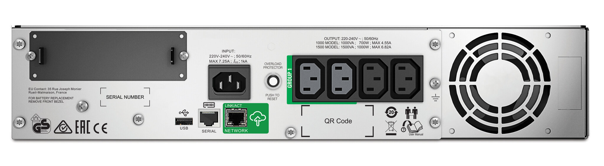 APC SMT1000RMI2UC hind ja info | Puhvertoiteallikad | hansapost.ee