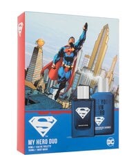 Набор DC Comics Superman EDT50 мл + гель для душа 150 мл цена и информация | Духи для детей | hansapost.ee