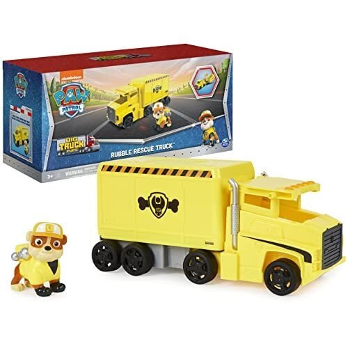 Sõiduk Käpapatrull (Paw Patrol) Big Truck Rubble, 6065317 hind ja info | Mänguasjad poistele | hansapost.ee