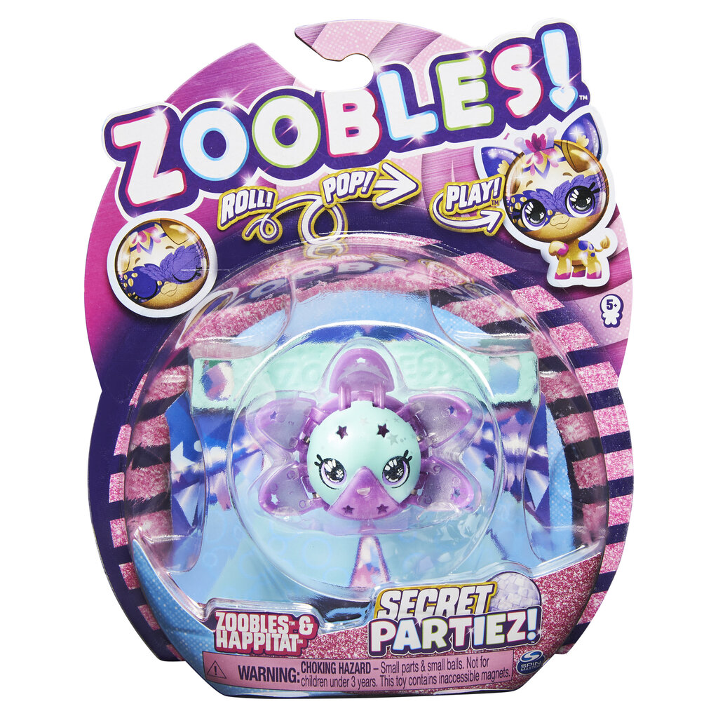 Kuju Zoobles Animals Secret Partiez, 2 sari, 6061944 цена и информация | Mänguasjad tüdrukutele | hansapost.ee