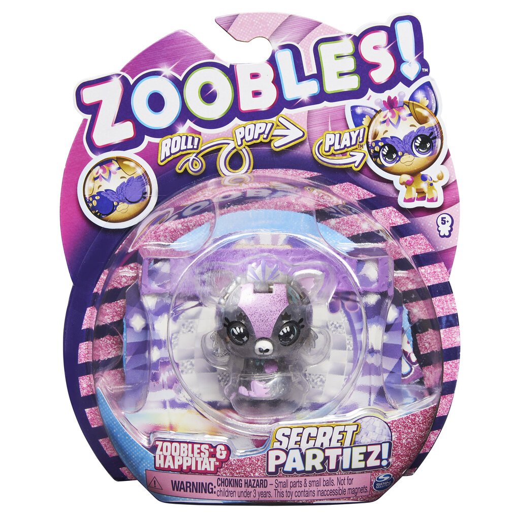 Kuju Zoobles Animals Secret Partiez, 2 sari, 6061944 цена и информация | Mänguasjad tüdrukutele | hansapost.ee