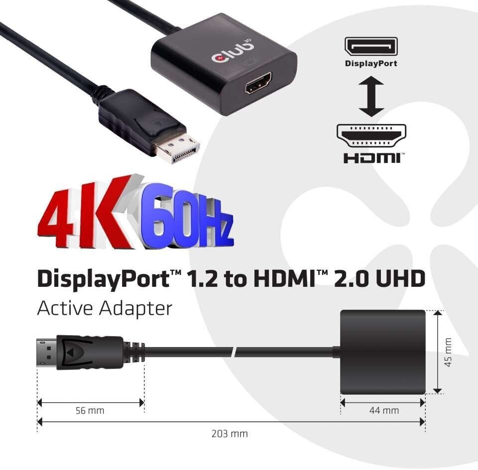 Club 3D CAC-2070 hind ja info | USB adapterid ja jagajad | hansapost.ee