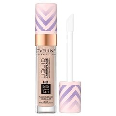 Hüaluroonhappega veekindel peitekreem Eveline Liquid Camouflage HD 05 Light Sand, 7,5 ml hind ja info | Jumestuskreemid ja puudrid | hansapost.ee