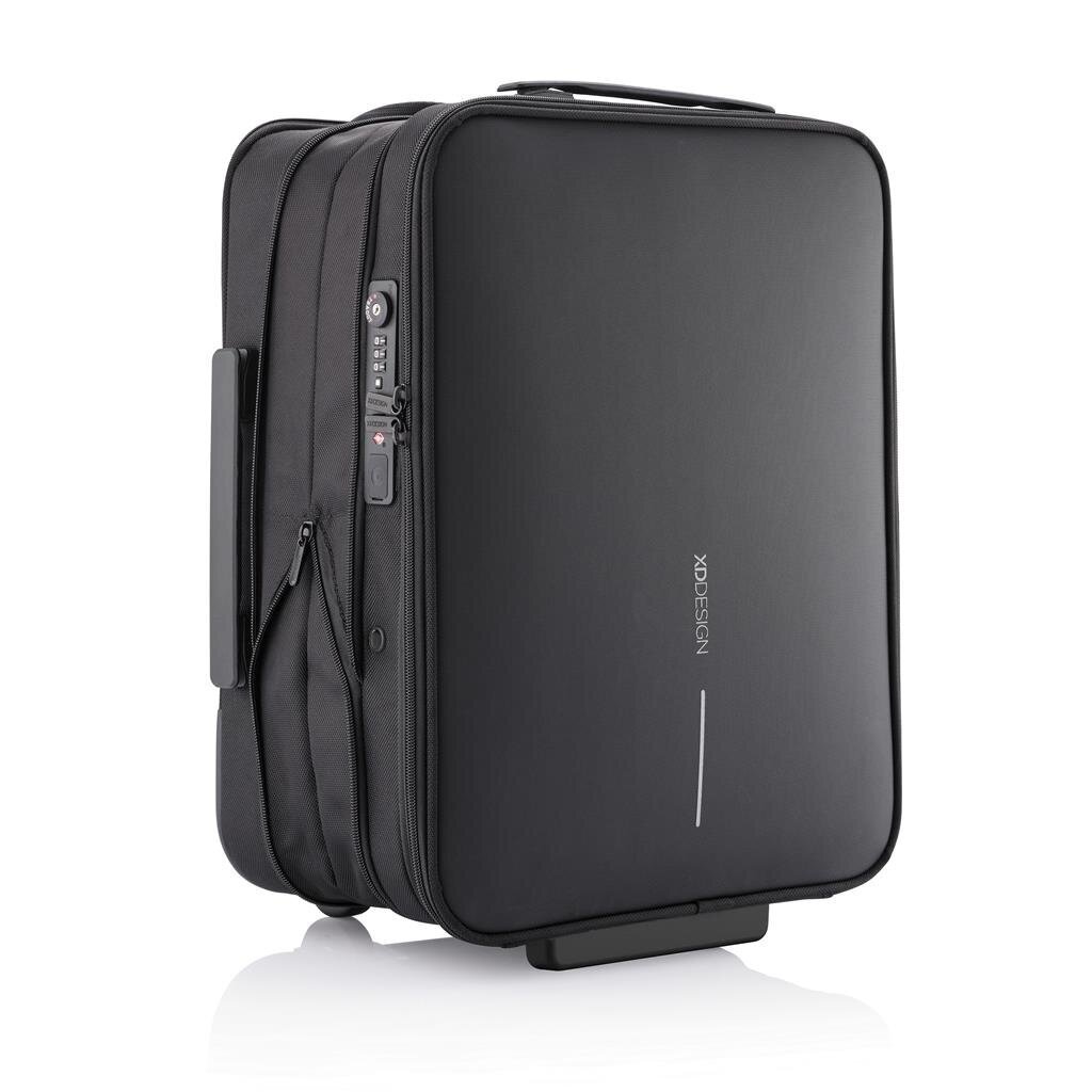 XD DESIGN TRAVEL BAG FLEX FOLDABLE TROLLEY BLACK P/N: P705.811 цена и информация | Kohvrid, reisikotid | hansapost.ee