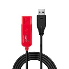 Lindy, USB-A - Thunderbolt, 8 м цена и информация | Кабели и провода | hansapost.ee