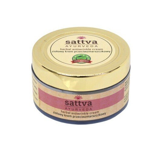 Sattva Ayurveda Antiwrinkle kortsudevastane kreem, 50 g цена и информация | Näokreemid | hansapost.ee