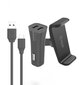 Nutitelefoni autohoidik + laadija Muvit Airvent : 2USB 2,4A+type C hind ja info | Laadijad mobiiltelefonidele | hansapost.ee