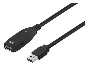 Deltaco USB3-1000 цена и информация | Адаптеры и USB-hub | hansapost.ee