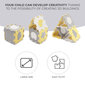 Puslematt Kinderkraft Luno 3D, 30 osa, kollane hind ja info | Arendavad tegelusmatid | hansapost.ee