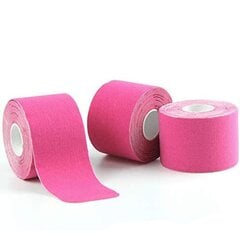 Kinesioloogiline teip Aupcon Pink, 5 cm - 5 m цена и информация | Ортезы и бандажи | hansapost.ee