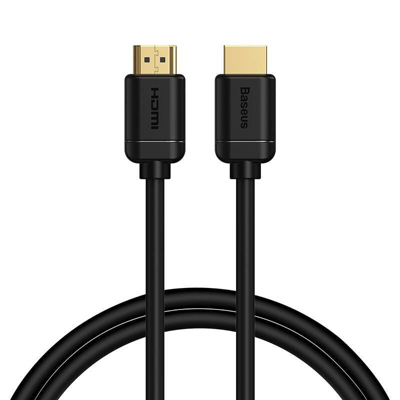 Baseus High Definition Series HDMI 2.0 cable, 4K 60Hz, 0.75m (black) цена и информация | Juhtmed ja kaablid | hansapost.ee