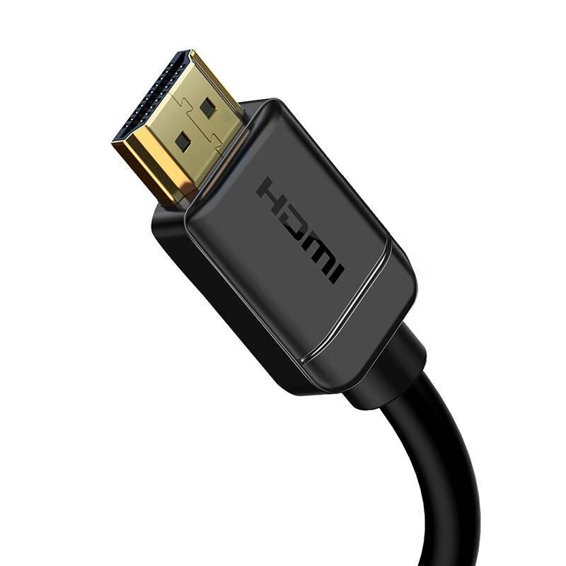 Baseus High Definition Series HDMI 2.0 cable, 4K 60Hz, 0.75m (black) цена и информация | Juhtmed ja kaablid | hansapost.ee