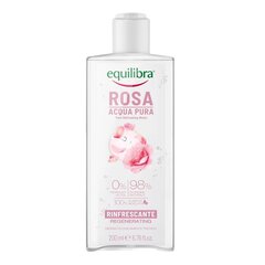 Värskendav roosivesi Equilibra Rosa Regenerating Pure Refreshing Water, 200ml цена и информация | Аппараты для ухода за лицом | hansapost.ee