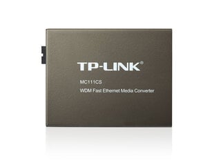 TP-Link 20KM/FX-TX MC111CS цена и информация | Маршрутизаторы (роутеры) | hansapost.ee