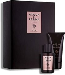 Komplekt Acqua Di Parma Colonia Amber meestele: kölnivesi EDC, 100 ml + šampoon/dušigeel, 75 ml hind ja info | Parfüümid meestele | hansapost.ee