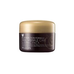 Kortsudevastane mask / öökreem teolimaga Mizon snail weinkle care sleeping pack, 80ml hind ja info | Näomaskid ja silmamaskid | hansapost.ee