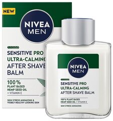 Rahustav habemeajamisjärgne palsam Nivea Men Sensitive Pro Ultra-Calming, 100ml hind ja info | Raseerimisvahendid | hansapost.ee