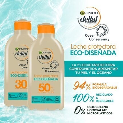 Päikesekaitsepiim Eco-Diseñada Garnier Spf 50, 200 ml цена и информация | Päikesekaitse ja päevitusjärgsed kreemid | hansapost.ee