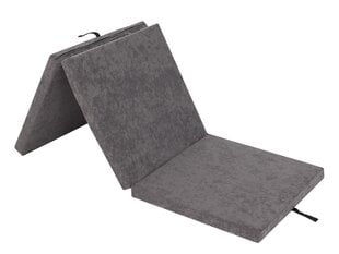 Складной матрас Hobbygarden Ben XL, 195x80 см, серый цена и информация | Hobbygarden Мебель для спальни | hansapost.ee