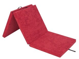 Складной матрас Hobbygarden Ben XL, 195x80 см, красный цена и информация | Hobbygarden Мебель для спальни | hansapost.ee