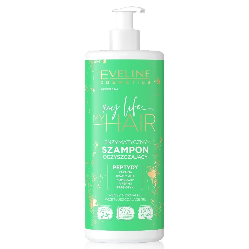 Ensümaatiline puhastav šampoon Eveline My Life My Hair, 400ml цена и информация | Šampoonid | hansapost.ee