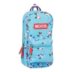 Рюкзак с кейсом для карандаш Ролики Moos цена и информация | Школьные рюкзаки, спортивные сумки | hansapost.ee