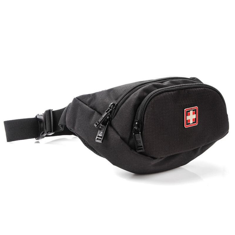 Vöökott Swiss Bags Luzern, 3 l, must цена и информация | Spordikotid ja seljakotid | hansapost.ee