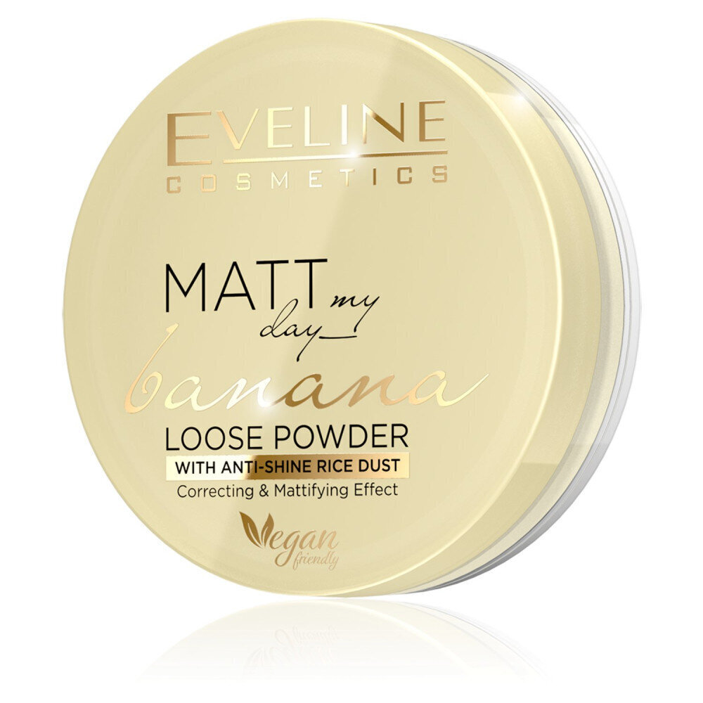 Eveline Matt My Day puuder Banana Loose Powder, 6g hind ja info | Jumestuskreemid ja puudrid | hansapost.ee
