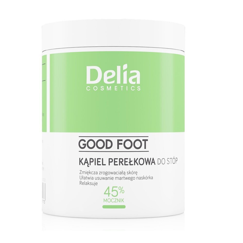 Helmestega jalavann uureaga Delia Good Foot Podology 45% 1.0, 250g hind ja info | Dušigeelid, õlid | hansapost.ee