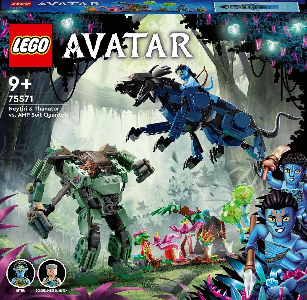 75571 LEGO® Avatar Neytiri ja Thanator vs. AMP Suit Quaritch hind ja info | Klotsid ja konstruktorid | hansapost.ee